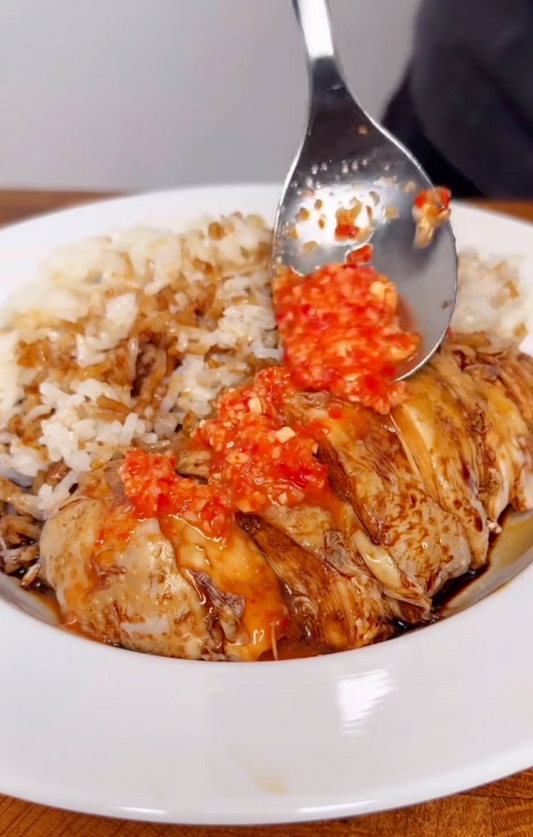 🥡 HAIANESE CHICKEN RICE 🥡