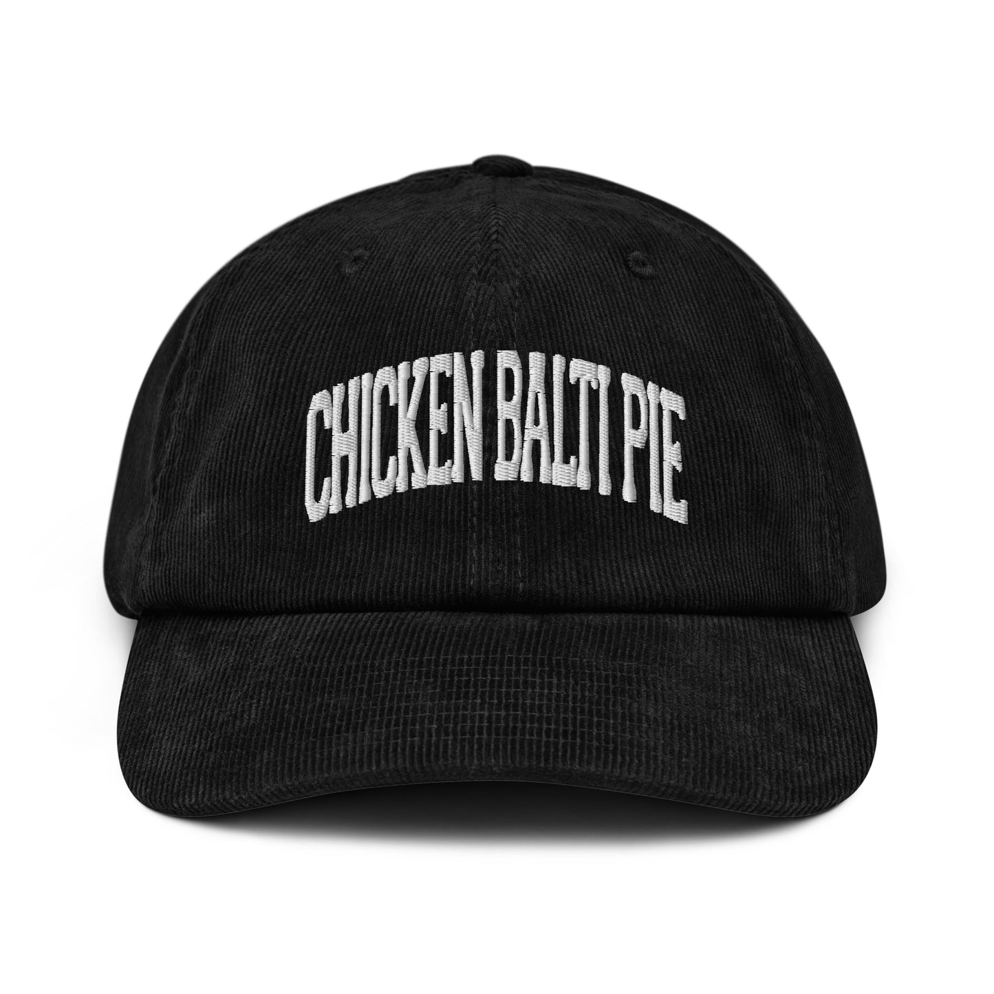 CHICKEN BALTI PIE Corduroy cap