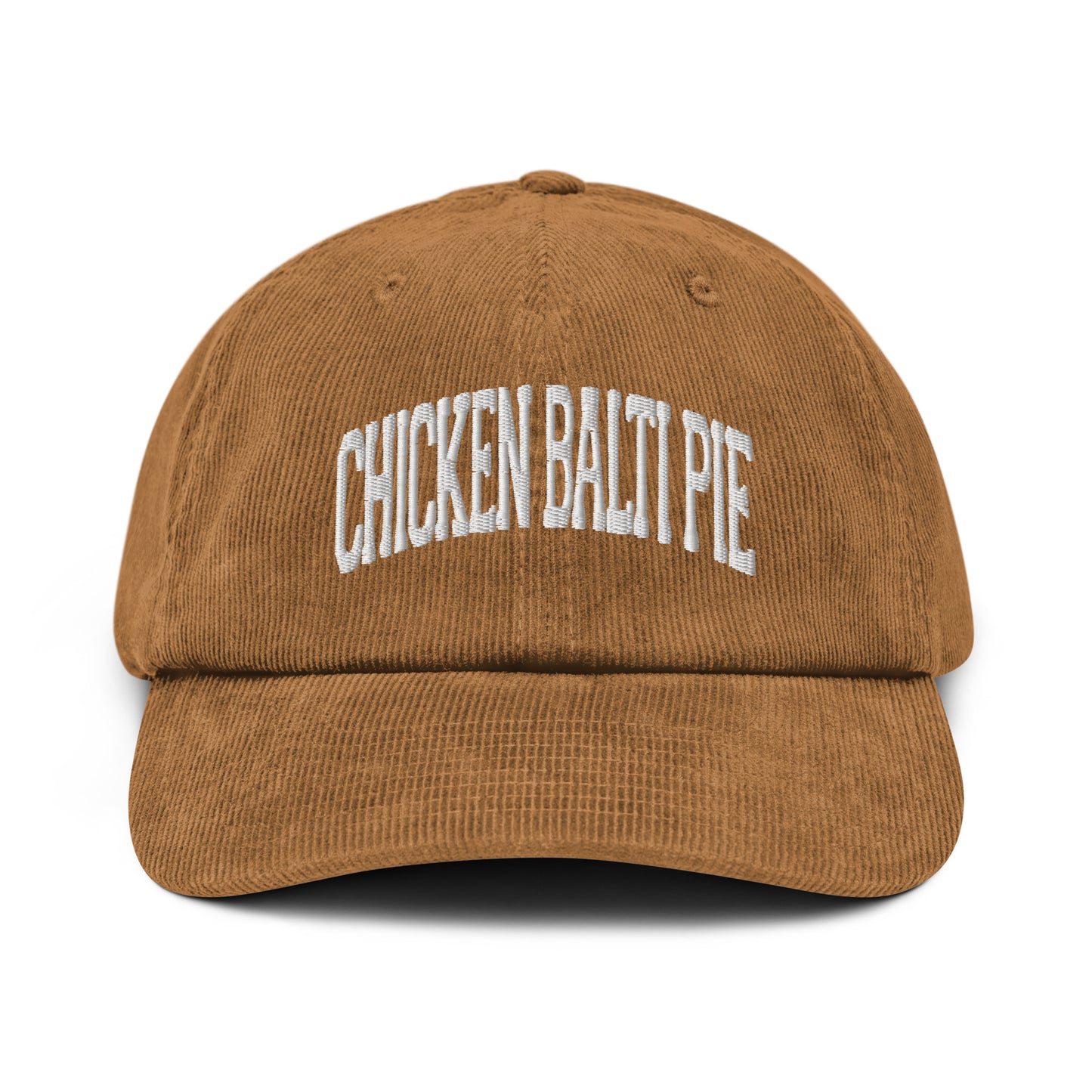 CHICKEN BALTI PIE Corduroy cap