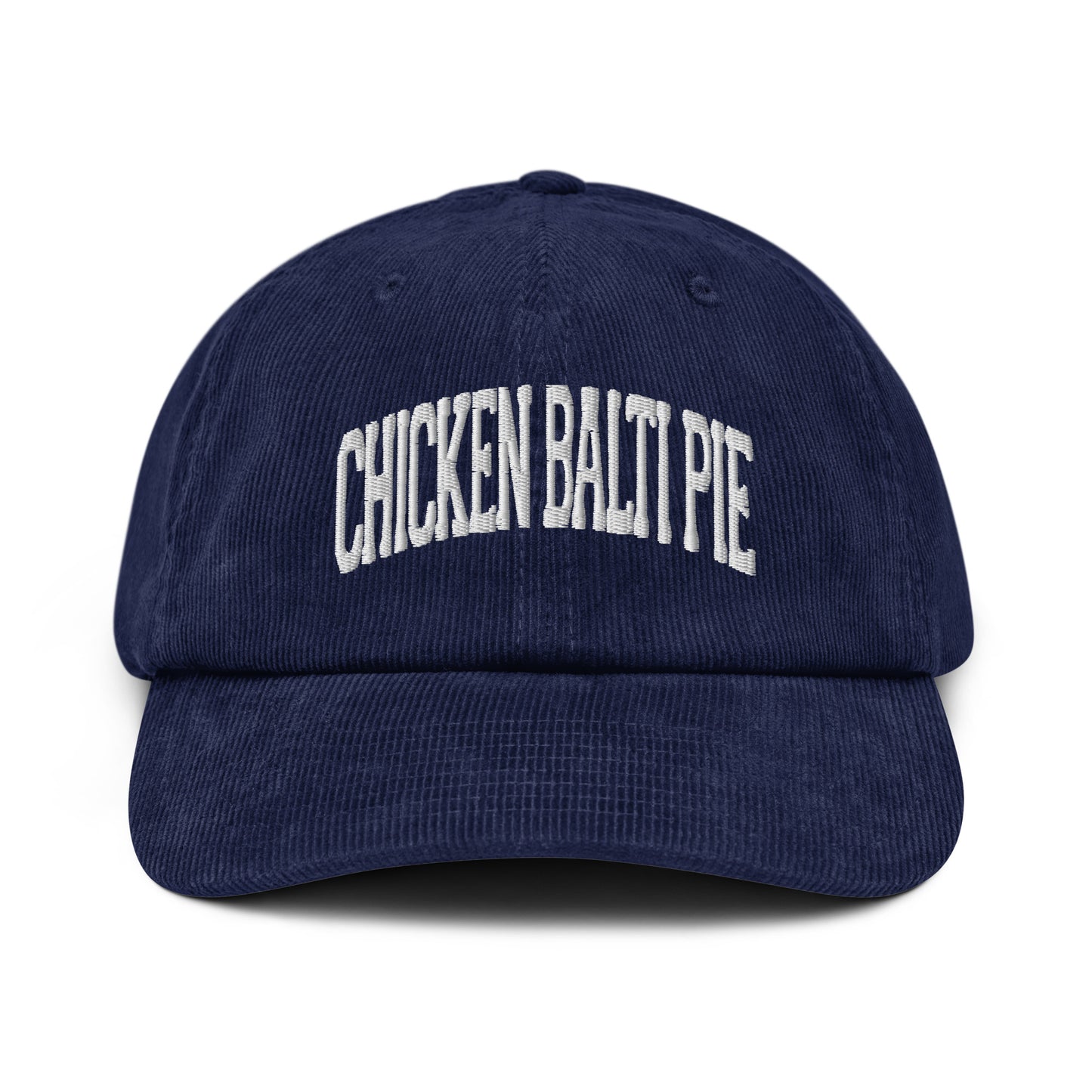 CHICKEN BALTI PIE Corduroy cap