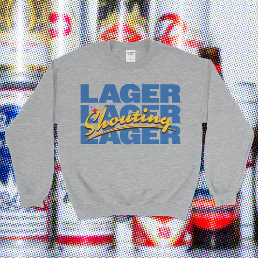 SHOUTING LAGER Crewneck Sweat