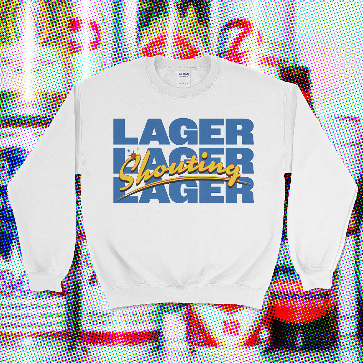 SHOUTING LAGER Crewneck Sweat