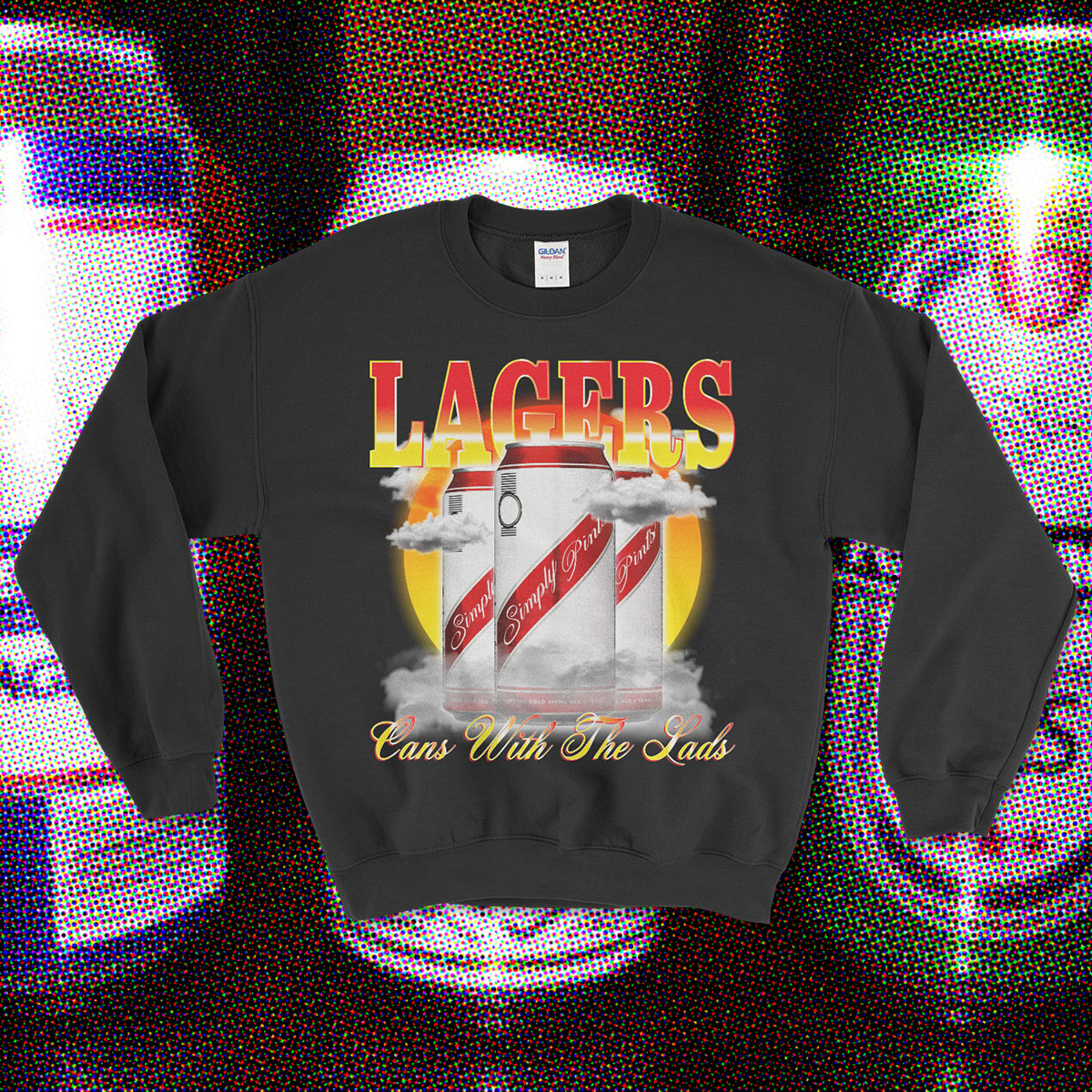 LAGERS WITH THE LADS Crewneck Sweat