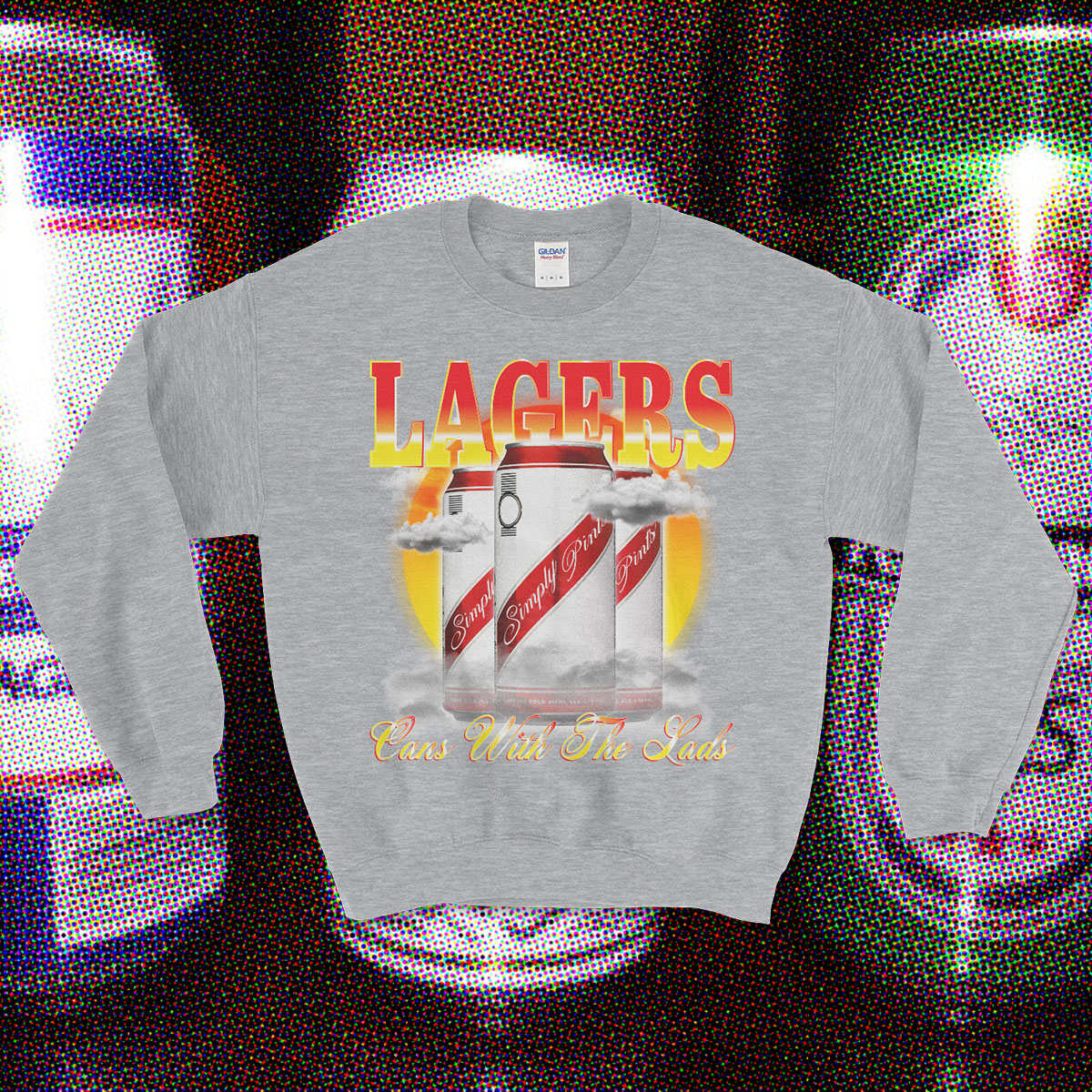 LAGERS WITH THE LADS Crewneck Sweat